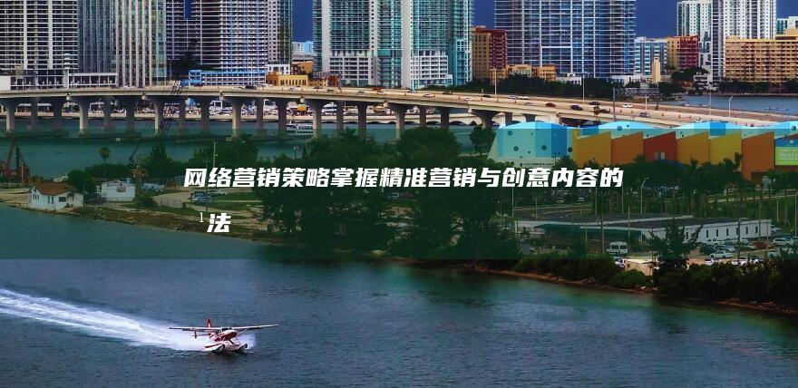 网络营销策略：掌握精准营销与创意内容的方法